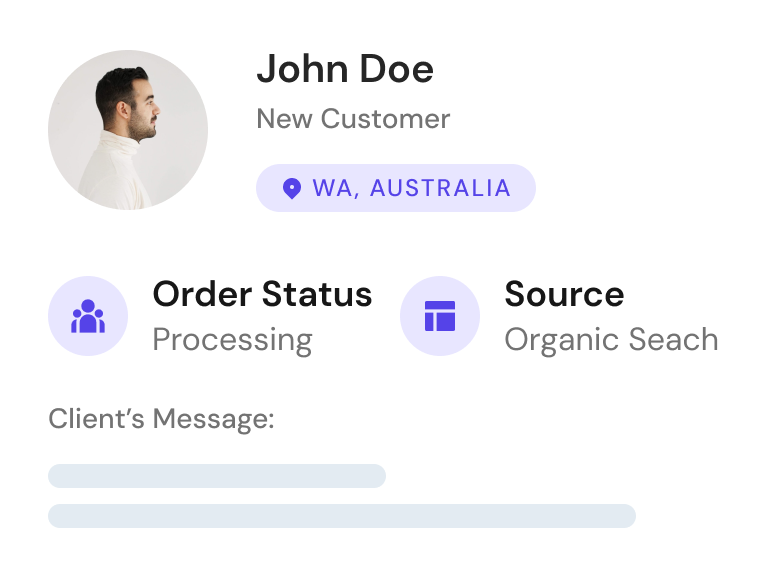CRM that collect lead with valuable information and deliver to the user 100% of the time
